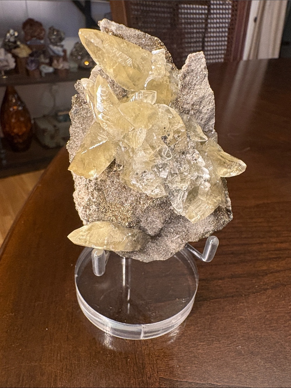 Sweetwater Yellowtooth Calcite